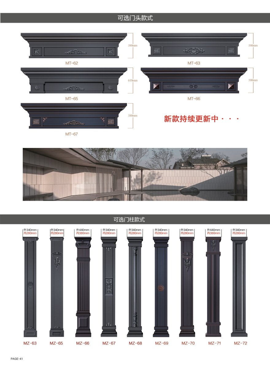 2022新品大門